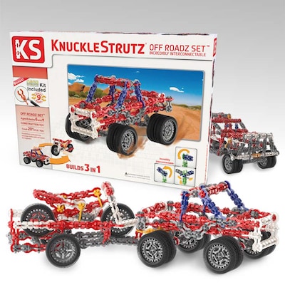 KnuckleStrutz Off Roadz Set, 201 Pieces (KNS1OFFROADZSET)