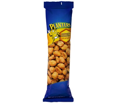Planters Honey Roasted Peanuts, 2.5 oz., 15 Bags/Pack (GEN01652)