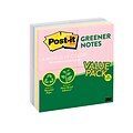 Post-it® Greener Notes, 3 x 3, Helsinki Collection, 24 Pads/Pack (654RP-24AP)