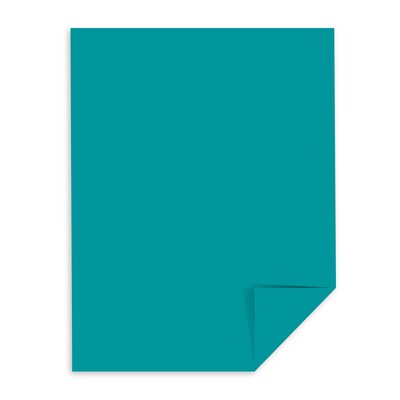 Neenah Paper Astrobrights 80 lb. Cover Paper, 8.5 x 11, Terrestrial Teal, 2000 Sheets/Case (45294N)