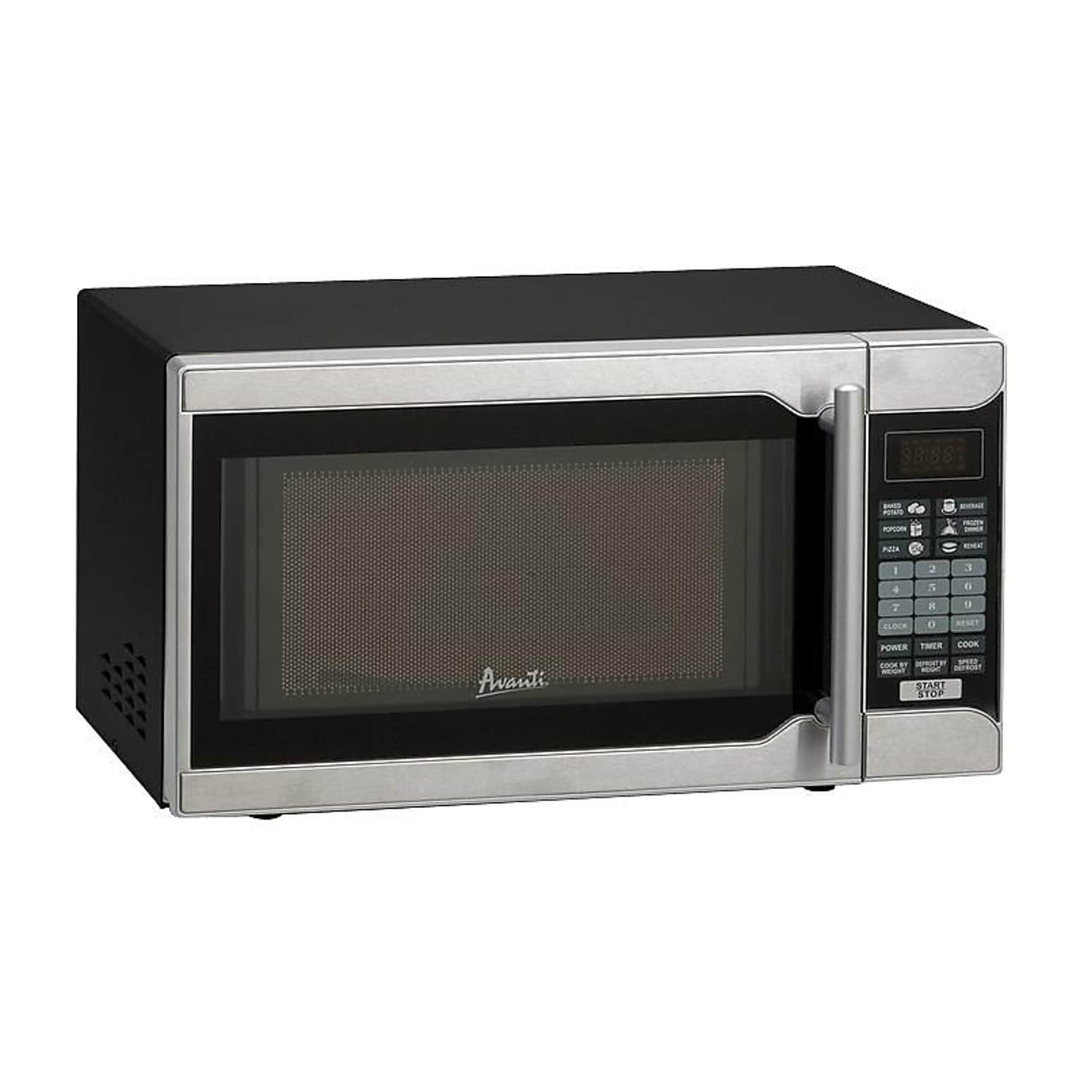 Avanti 0.7 Cubic Foot Countertop Microwave, 700W (MO7103SST)