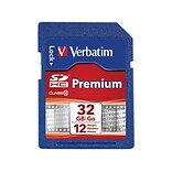 Verbatim Premium 96871 32GB SDHC Flash Memory Card (VTM96871)