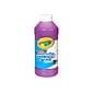 Crayola Washable Kid's Paint, Assorted, 16 oz., 12/Carton (54-9718)