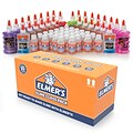 Elmers Slime Class Pack, Slime Activator, Non Toxic,Clear and Glitter, 60/Pack (2062244)