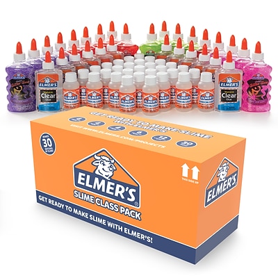 Buy Elmer's Slime Class Pack, Slime Activator, Non Toxic,Clear and Glitter,  60/Pack (2062244) Online at desertcartEcuador