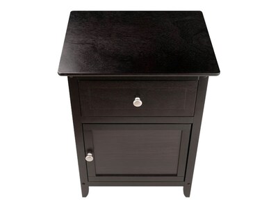 Winsome Eugene 18.9W x 14.96D Accent Table, Espresso (92815)