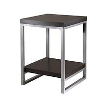 Winsome Jared 18W x 18D End Table, Espresso (93418)