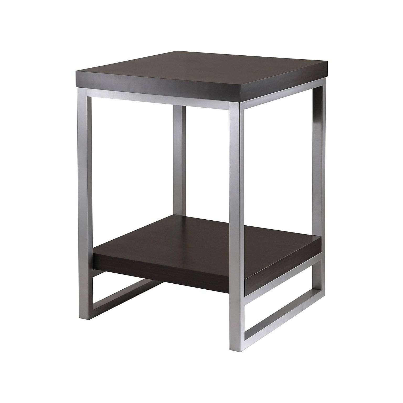 Winsome Jared 18W x 18D End Table, Espresso (93418)