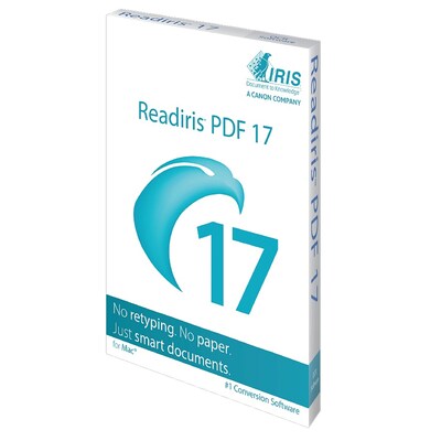 IRIS Readiris PDF 17 for 1 User, Mac, Download (459406-ESD)