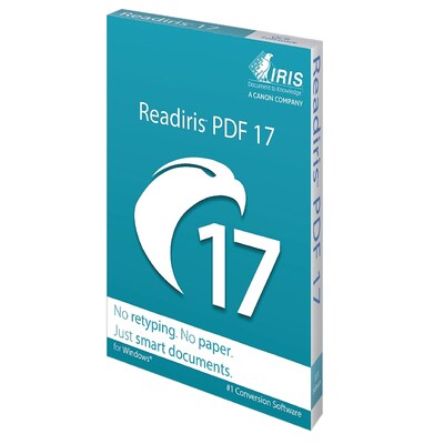 IRIS Readiris PDF 17 for 1 User, Windows, Download (459400-ESD)