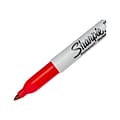 Sharpie Permanent Marker, Fine Tip, Red (30002)