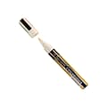 Deflecto® Wet Erase Marker, Chisel Point, White, 4/Pack (SMA510-V4-WT)