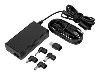 Targus Semi-Slim Universal Laptop Charger, 90W, Black (APA90US)