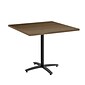 Union & Scale™ Workplace2.0™ Multipurpose 36" Square Pinnacle Laminate Seated Height Black Base Table (54833)