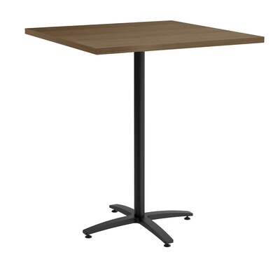 Union & Scale™ Workplace2.0™ Multipurpose 36 Square Pinnacle Laminate Bistro Height Black Base Table (54843)