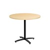 Union & Scale™ Workplace2.0™ Multipurpose 36 Round Natural Maple Laminate Seated Height Black Base