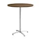 Union & Scale™ Workplace2.0™ Multipurpose 36" Round Pinnacle Laminate Bistro Height Silver Base Table (54803)