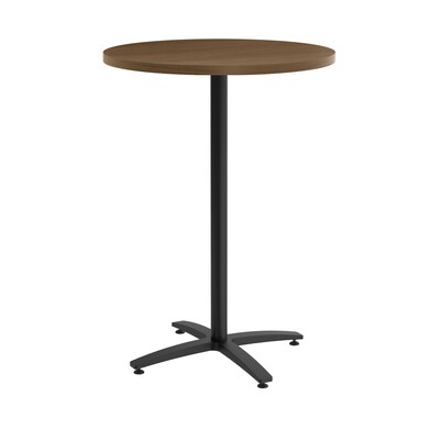 Union & Scale™ Workplace2.0™ Multipurpose 30 Round Pinnacle Laminate Bistro Height Black Base Table (54823)