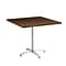 Union & Scale Workplace2.0™ Multipurpose 36 Square Shaker Cherry Laminate Seated Height Silver Base