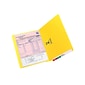 Smead Colored End Tab File Folder, Shelf-Master Reinforced Straight-Cut Tab, Letter Size, Yellow, 100/Box (25910)