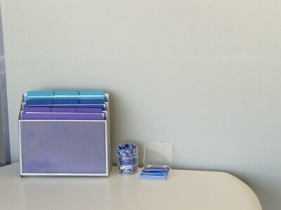 Smead SuperTab Organizer File Folder, Oversized 1/3-Cut Tab, Letter, Assorted Colors, 3/Pack (11989)