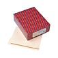 Smead® End Tab File Folder, Shelf-Master® Reinforced 1/3-Cut Tab Top Position, Letter Size, Manila, 100 per Box (24135)