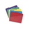 Smead Poly File Folder with Slash Pocket, 1/3-Cut Tab, Letter Size, Assorted Colors, 30/Box (10540)