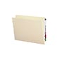 Smead End Tab File Folder, Shelf-Master Reinforced Straight-Cut Tab, Letter Size, Manila, 50/Box (24210)