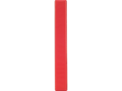 Staples Simply 1" 3-Ring Non-View Binder, Red (26647)