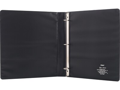 Economy 1" 3 Ring Non View Binder, Navy (26646)