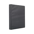 Staples Simply Light-Use 1 3-Ring Non-View Binder, Black (26645)