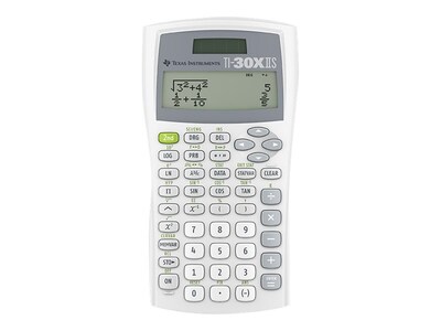 Texas Instruments TI-30XIIS 10-Digit Scientific Calculator, White