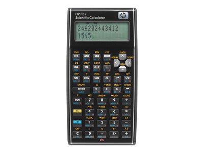 HP 35s 14-Digit Scientific Calculator, Black