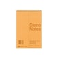 National Brand Steno Pad, 6" x 9", Gregg, Brown, 60 Sheets/Pad (36646)