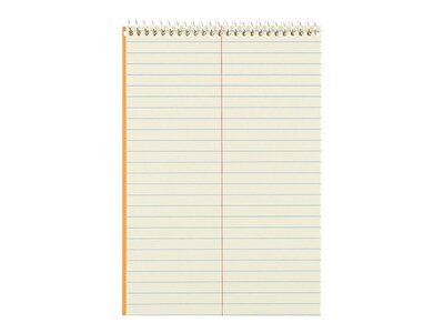 National Brand Steno Pad, 6" x 9", Gregg Ruled, Brown, 60 Sheets/Pad (RED36646)