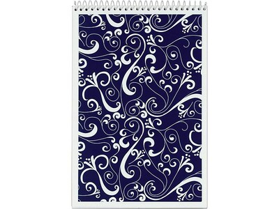 TOPS Designer Steno Pads, 6" x 9", Gregg, Assorted Color Covers, 80 Sheets/Pad, 6 Pads/Pack (TOP 80229)