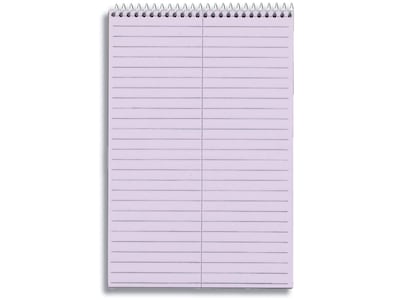 TOPS Prism Steno Pads, 6 x 9, Gregg, Purple, 80 Sheets/Pad, 4 Pads/Pack (TOP 80264)