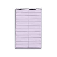 TOPS Prism Steno Pads, 6 x 9, Gregg, Purple, 80 Sheets/Pad, 4 Pads/Pack (TOP 80264)