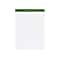 Ampad Earthwise Notepads, 8.5 x 11.75, Wide, White, 50 Sheets/Pad, 4 Pads/Pack (TOP 40102R)