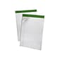 Ampad Earthwise Notepads, 8.5" x 11.75", Wide, White, 50 Sheets/Pad, 4 Pads/Pack (TOP 40102R)