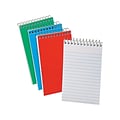 Ampad Memo Pads, 3 x 5, Narrow, Assorted, 60 Sheets/Pad, 3 Pads/Pack (OXF 45-093)