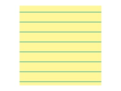Ampad Notepad, 8.5" x 11.75", Narrow, Canary, 100 Sheets/Pad (TOP 20-246)