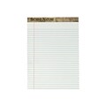 TOPS Second Nature Notepads, 8.5 x 11.75, Wide, White, 50 Sheets/Pad, 12 Pads/Pack (74085)