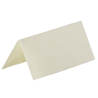 JAM Paper® Printable Place Cards, 1.75 x 3.75, White Placecards, 12/pack (2225916894)