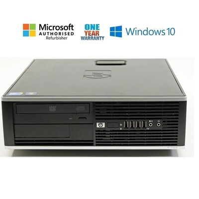 HP 6000 Pro, Small Form Factor Desktop Computer, Intel core 2 Duo E8400 3.0 GHz Processor, Refurbished