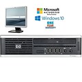 HP Elite 8000 Ultra Small Form Factor, Intel core 2 Duo E6550 2.33GHz Processor bundled with a 17 LCD monitor, Refurbished