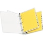 Avery Heavy-Duty Plastic Dividers with White Tab Labels, 5 Tabs, Multicolor (23080)