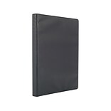 Staples Simply Light-Use 1/2 3-Ring Non-View Binder, Black (26851)