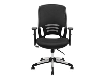 Offices To Go Fabric Manager Chair, Mesh Black (OTG11685B)