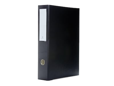 Bindertek 3 3-Ring Legal Non-View Binder, Black (3LGLN-BK)